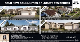 Four New Communitites Of Luxury Residences