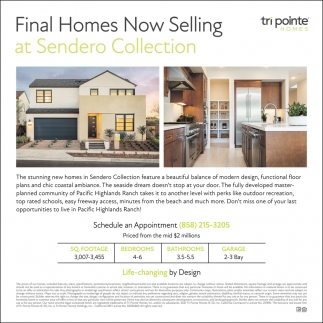 Final Homes Now Selling at Sendero Collection