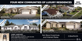 Four New Communities of Luxury Residences