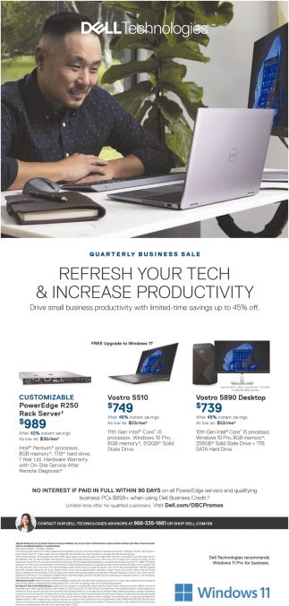 Refresh Your Tech & Increase Productivity