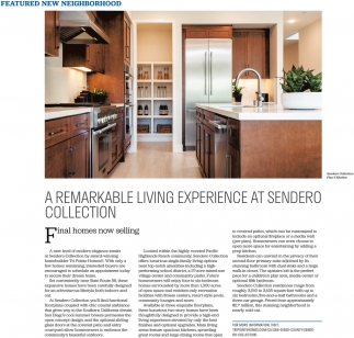 A Remarkable Living Experience At Sendero Collection