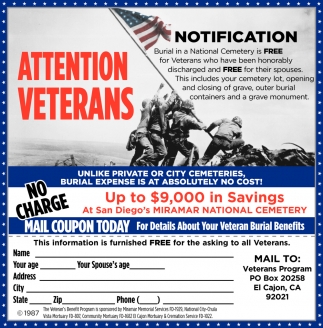 Attention Veterans