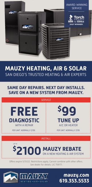 San Diego's Trusted Heating & Air Experts