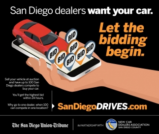San Diego Dealers Want Your Car