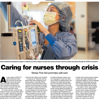 Caring For Nurses Through Crisis