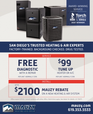 San Diego's Trusted Heating & Air Experts