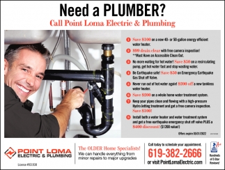 Need a Plumber?