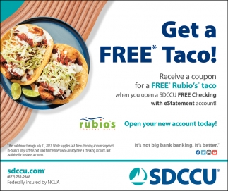 Get A Free Taco!