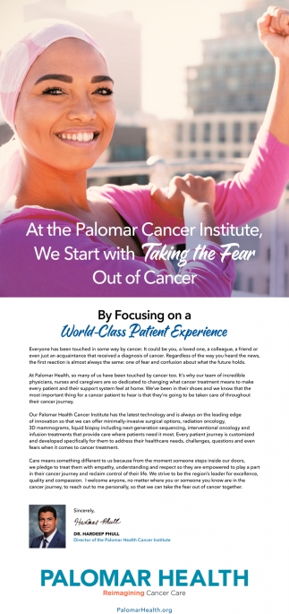 Reimagining Cancer Care