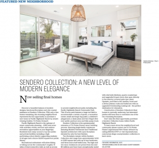 Sendero Collection: A New Level Of Modern Elegance