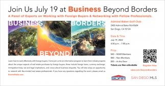 Join Us July 19 At Business Beyond Borders