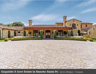 Exquisite 3-Acre Estate In Rancho Santa Fe