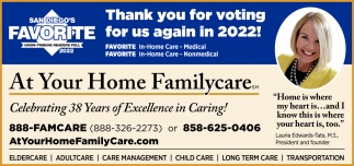 At Your Home Family Care