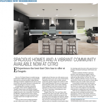 Spacious Homes And A Vibrant Community