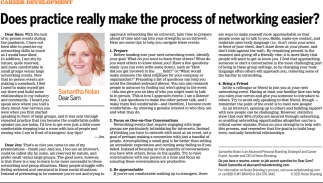 Does Practice Really Make The Process Of Networking Easier?
