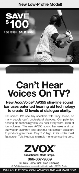 Can't Hear Voices On Tv?