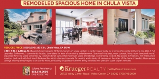 Remodeled Spacious Home In Chula Vista