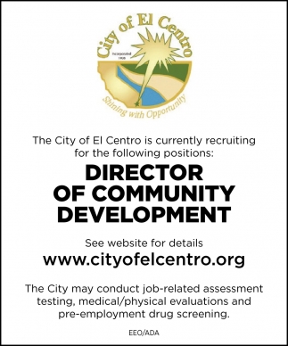 Director Of Community Development Job