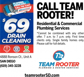 Call Team Rooter!