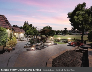 Single Story Golf Course Living