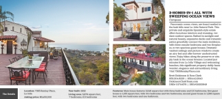 3-Homes-In-1 All With Sweeping Ocean Views