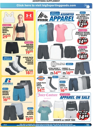 Assorted Apparel for Women