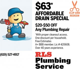 $20 - $50 Off Any Plumbing Repair
