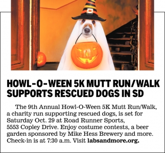 Howl-O-Ween 5K Mutt Run/Walk