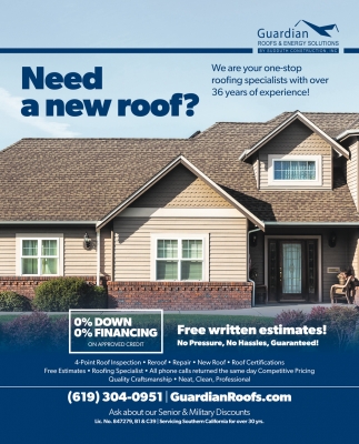 Need A New Roof?