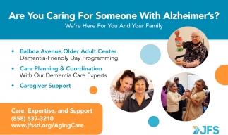 Are You Caring For Someone With Alzheimer's?