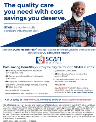Only SCAN Health Plan!