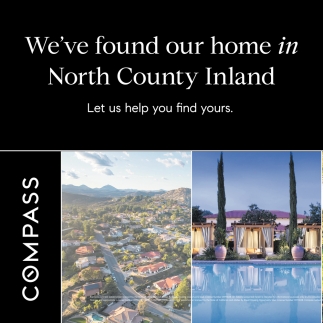 We've Found Our Home In North County Inland