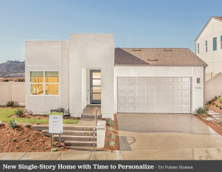New Single-Story Home With Time To Personalize 