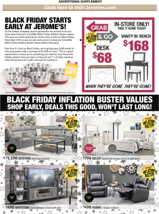 Black Friday Inflation Buster Values