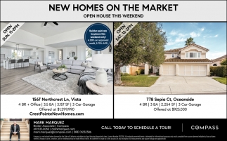 New Homes On The Market