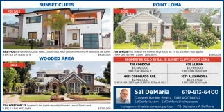 Properties Sold By Sal In Sunset Cliff
