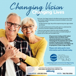 Changing Vision Changing Lives