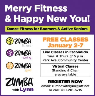 Merry Fitness & Happy New You!