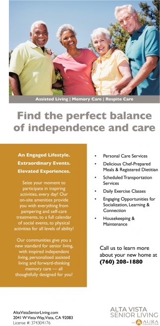 Find The Perfect Balance Of independence And Care