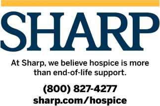At Sharp, we Believe Hospice Is More Than End-Of-Life Support