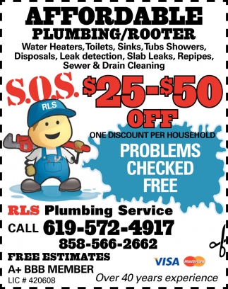 Affordable Plumbing/Rooter
