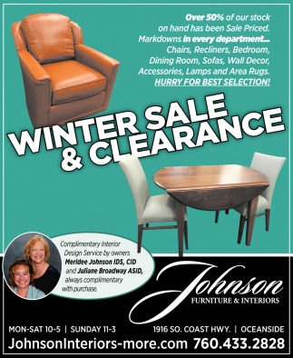 Winter Sale & Clearance