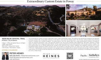 Extraordinary Custom Estate In Poway