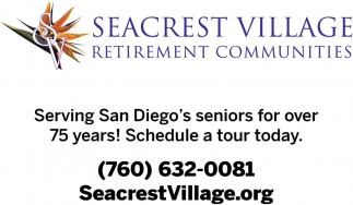 Serving San Diego's Seniors For Over 75 Years!