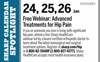 Free Webinar: Advanced Treatment for Hip Pain