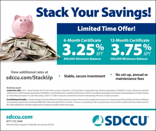 Stack Your Savings!