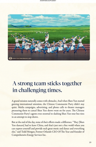 A Strong Team Sticks Together In Challenging Times