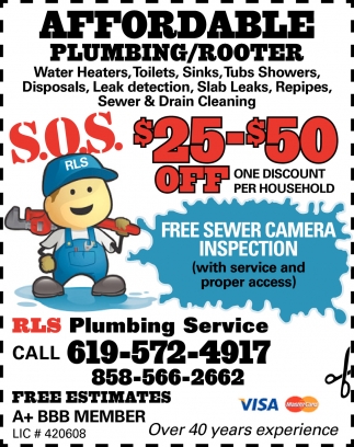 Affordable Plumbing/Rooter