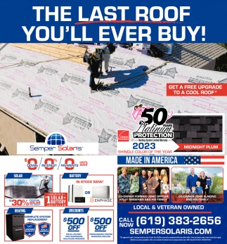 The Last Roof You'll Ever Buy!