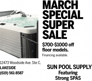 March Special Super Sale